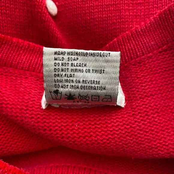 Vintage The Quacker Factory Women Sweater 1X Christmas Snowman Holiday Knit - Picture 7 of 9